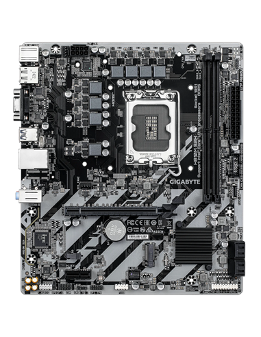 Материнская плата Gigabyte H810M S2H, LGA1851, Intel H810, Micro-ATX