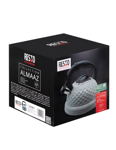 Ceainic RESTO 90611, 2,7L, Gri Ceainic RESTO 90611, 2,7L, Gri