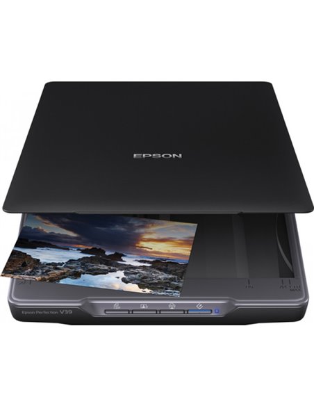 Планшетный сканер Epson Perfection V39II, A4, Чёрный