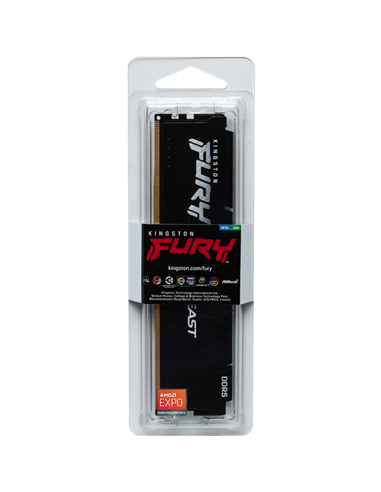 Memorie RAM Kingston FURY Beast, DDR5 SDRAM, 6000 MHz, 8GB, KF560C30BBE-8