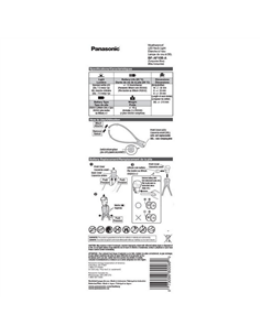 Светодиодный фонарь Panasonic LED Neck Light, Чёрный 2