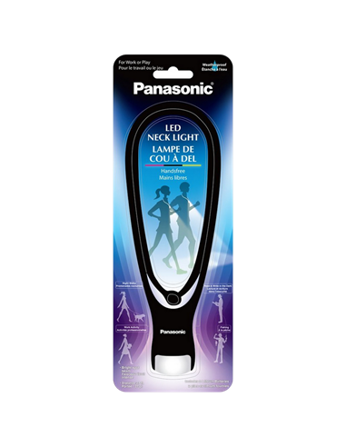 Светодиодный фонарь Panasonic LED Neck Light, Чёрный