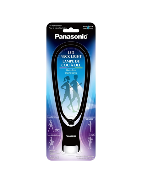 Светодиодный фонарь Panasonic LED Neck Light, Чёрный