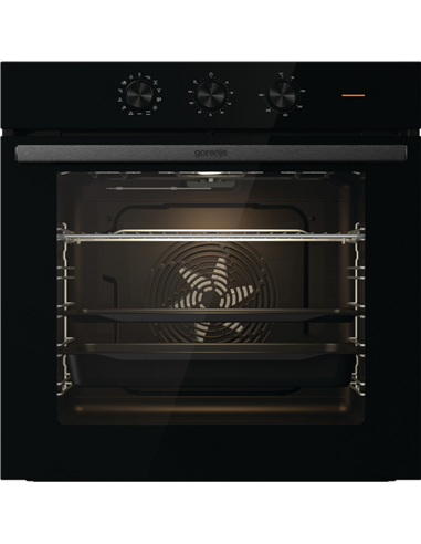 Электрический духовой шкаф Gorenje BO6727E03BG, Чёрный