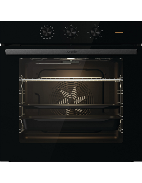 Электрический духовой шкаф Gorenje BO6727E03BG, Чёрный