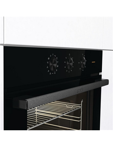 Электрический духовой шкаф Gorenje BO6727E03BG, Чёрный