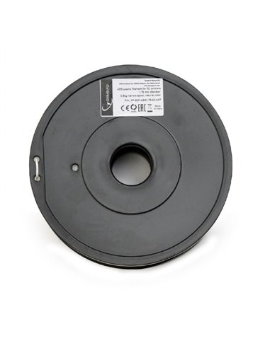 Filament pentru imprimantă 3D Gembird FF-3DP-ABS1.75-02-NAT, ABS, Alb , 1.75 mm, 0,6kg