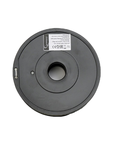 Filament pentru imprimantă 3D Gembird FF-3DP-ABS1.75-02-NAT, ABS, Alb , 1.75 mm, 0,6kg
