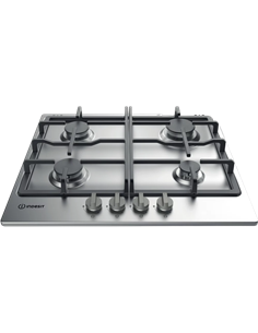 Plită pe gaz Indesit THP 641 IX/I, Oțel inoxidabil 2