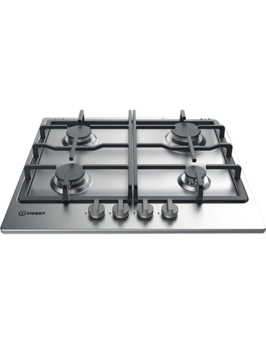 Plită pe gaz Indesit THP 641 IX/I, Oțel inoxidabil