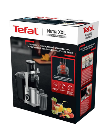 Соковыжималка Tefal ZE660D10, Чёрный