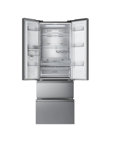 Frigider Hisense RF632N4WIE1, Oțel inoxidabil