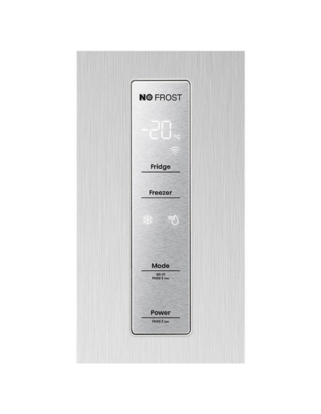 Frigider Hisense RF632N4WIE1, Oțel inoxidabil