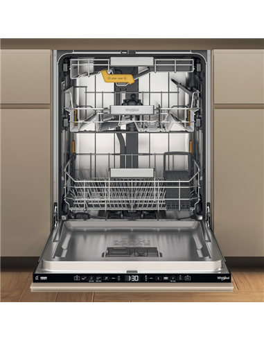 Mașină de spălat vase Whirlpool W8I HT58 TS, Negru