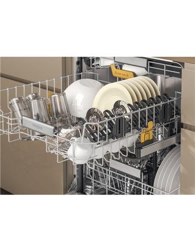 Mașină de spălat vase Whirlpool W8I HT58 TS, Negru