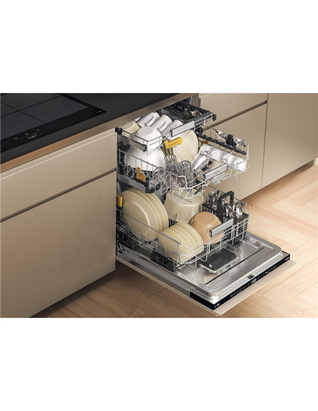 Mașină de spălat vase Whirlpool W8I HT58 TS, Negru