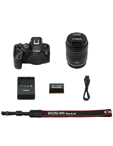 Aparat Foto Mirrorless Canon EOS R6 Mark III & RF 24-105mm f/4 L IS USM