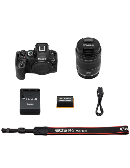 Aparat Foto Mirrorless Canon EOS R6 Mark III & RF 24-105mm f/4 L IS USM