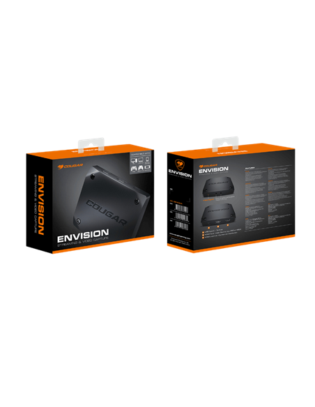 Captură video Cougar Envision, Negru
