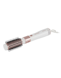 Фен-щётка Polaris PHSB1214Mi, 1200Вт, Белый | Розовый