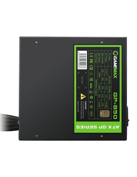 Sursă Alimentare PC Gamemax GP-850, 850W, ATX, Nemodular