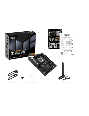 Placă de bază ASUS TUF GAMING B850-E WIFI, AM5, AMD B850, ATX
