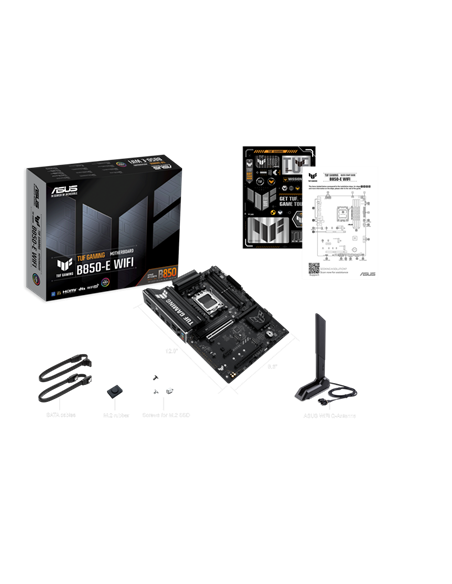 Материнская плата ASUS TUF GAMING B850-E WIFI, AM5, AMD B850, ATX