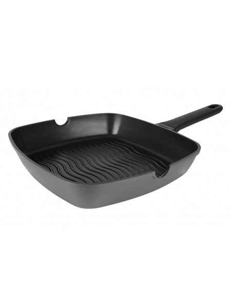 Tigaie-grill Rondell RDA-1454, 28cm, Grafit