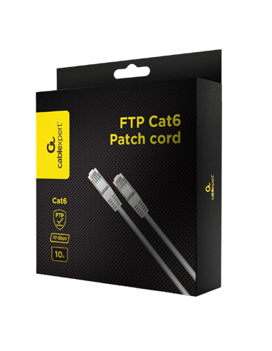 Патч-корд Cablexpert PPB6-10M, Cat6 FTP , 10м, Белый