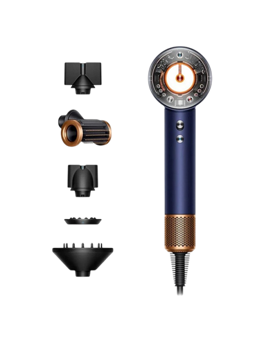 Uscător de păr Dyson Supersonic Nural HD16 Straight+Wavy, 1600W, Prussian Blue | Rich Copper