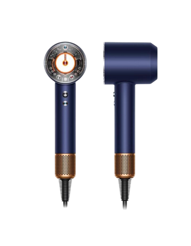 Фен Dyson Supersonic Nural HD16 Straight+Wavy, 1600Вт, Prussian Blue | Rich Copper