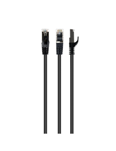 Патч-корд Cablexpert PP6A-LSZHCU-BK-10M, 10м, Чёрный