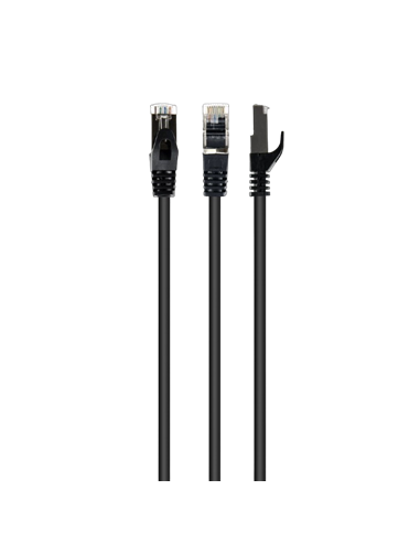 Патч-корд Cablexpert PP6A-LSZHCU-BK-10M, 10м, Чёрный