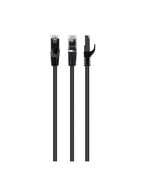 Патч-корд Cablexpert PP6A-LSZHCU-BK-10M, 10м, Чёрный