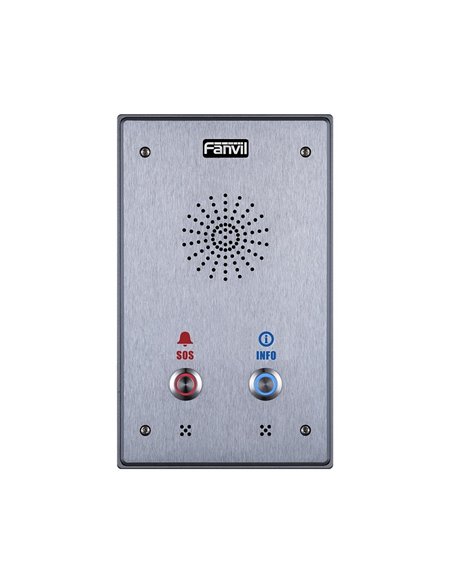 Interfon IP Fanvil i12-02, Gri