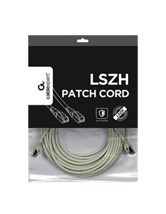 Патч-корд Cablexpert PP6A-LSZHCU-20M, Cat6A SSTP, 20м, Серый 2