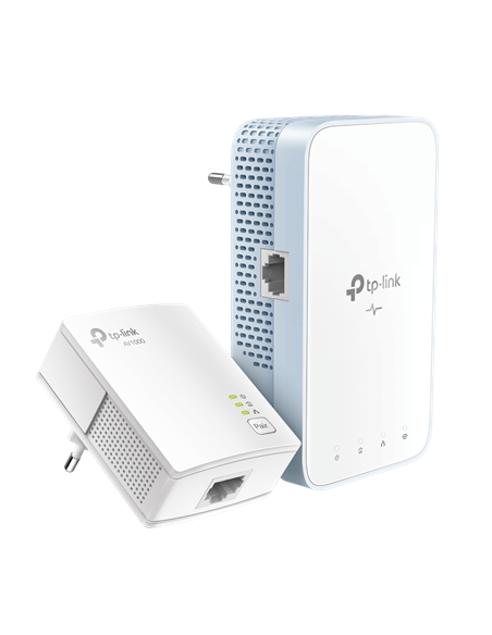 Powerline Adapter TP-LINK TL-WPA7517 KIT, AV1000, 1000 Mbps, Alb