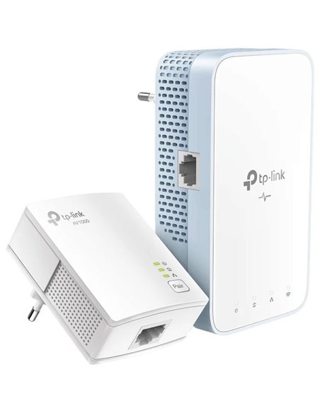 Powerline Adapter TP-LINK TL-WPA7517 KIT, AV1000, 1000 Mbps, Alb