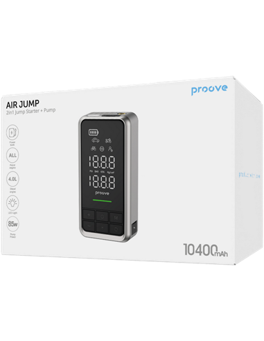 Dispozitiv de pornire + Pompă Proove Air Jump + Pump, Negru