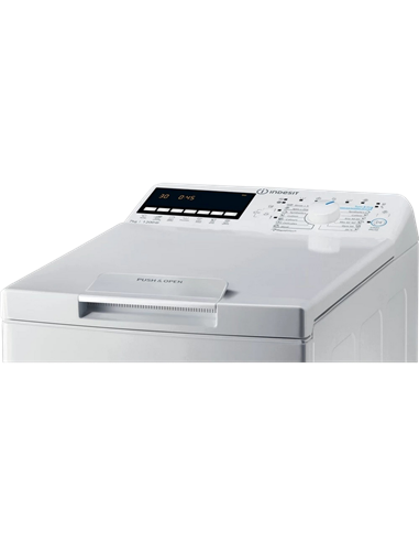 Mașină de spălat Indesit BTW B7220P EU/N, 7kg, Alb