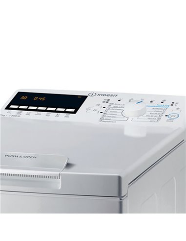 Стиральная машина Indesit BTW B7220P EU/N, 7кг, Белый
