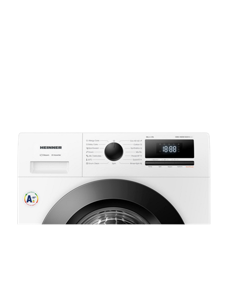 Mașină de spălat Heinner HWM-HME9014IVA10+++, 9kg, Alb
