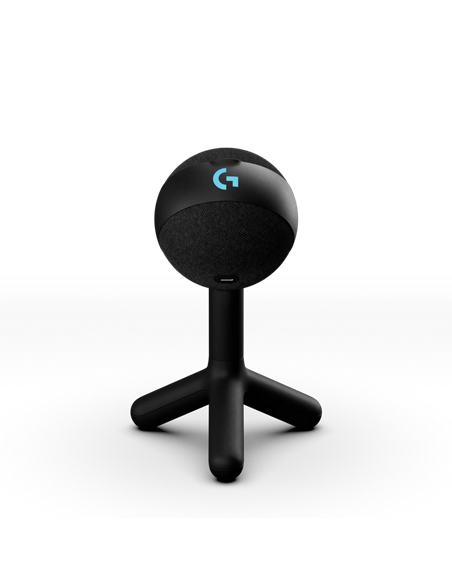 Microfon Gaming Logitech Yeti Orb RGB, USB, Alb