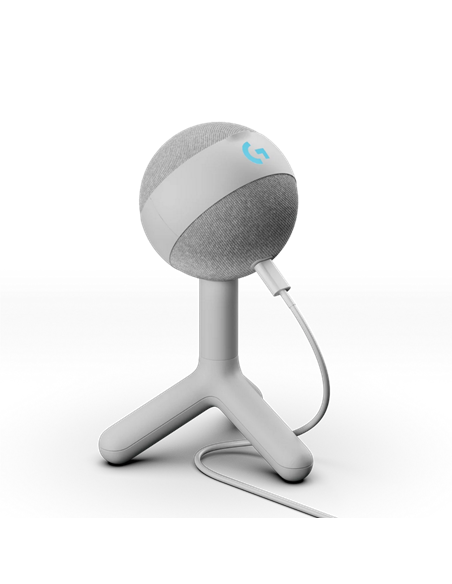 Игровой Микрофон Logitech Yeti Orb RGB, USB, Белый