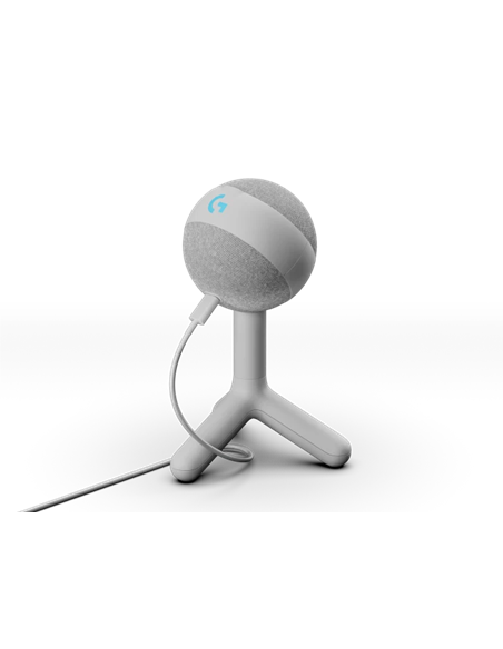 Игровой Микрофон Logitech Yeti Orb RGB, USB, Белый