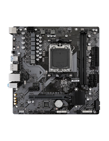 Материнская плата Gigabyte A620M H, AM5, AMD A620, Micro-ATX