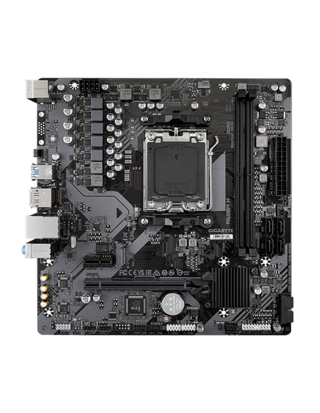 Материнская плата Gigabyte A620M H, AM5, AMD A620, Micro-ATX