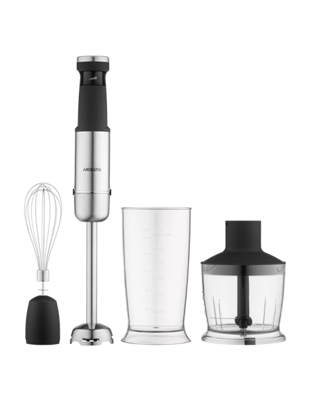 Blender de mână Ardesto HBG-1000WHCHC, Negru | Argintiu