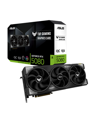 Видеокарта ASUS TUF Gaming RTX5080, 16 ГБ GDDR7 256бит