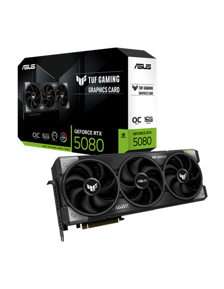 Placă Video ASUS TUF Gaming RTX5080, 16GB GDDR7 256bit